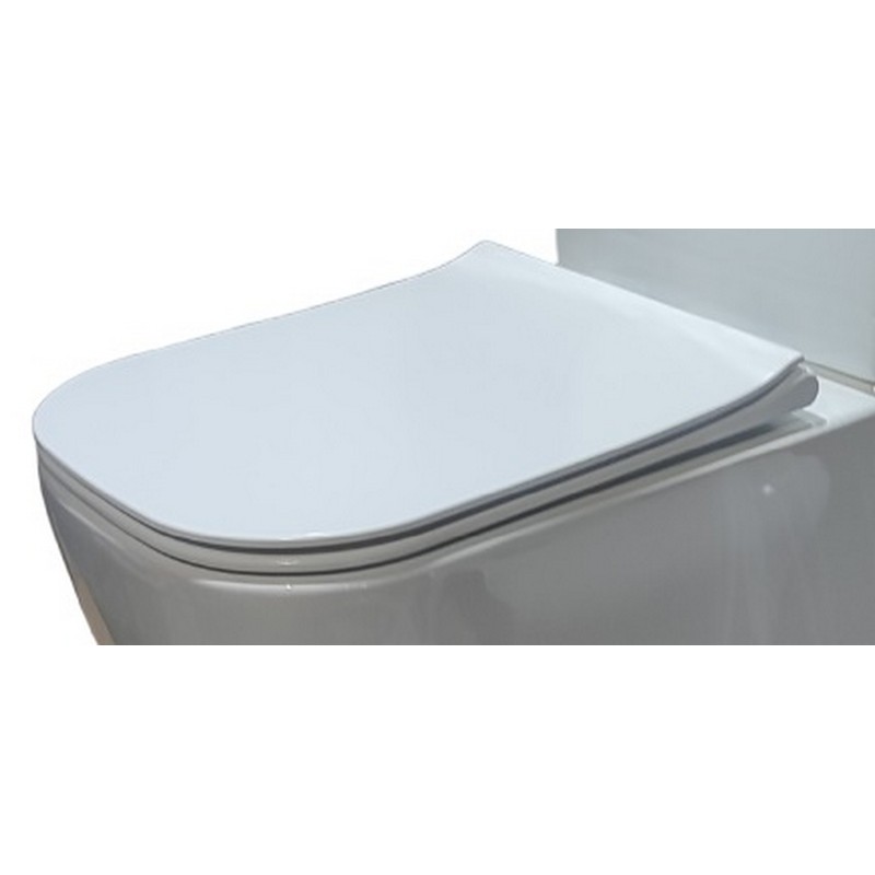 Сиденье для унитаза Ceruttispa CHIKA дюропласт с микролифтом и креплениями