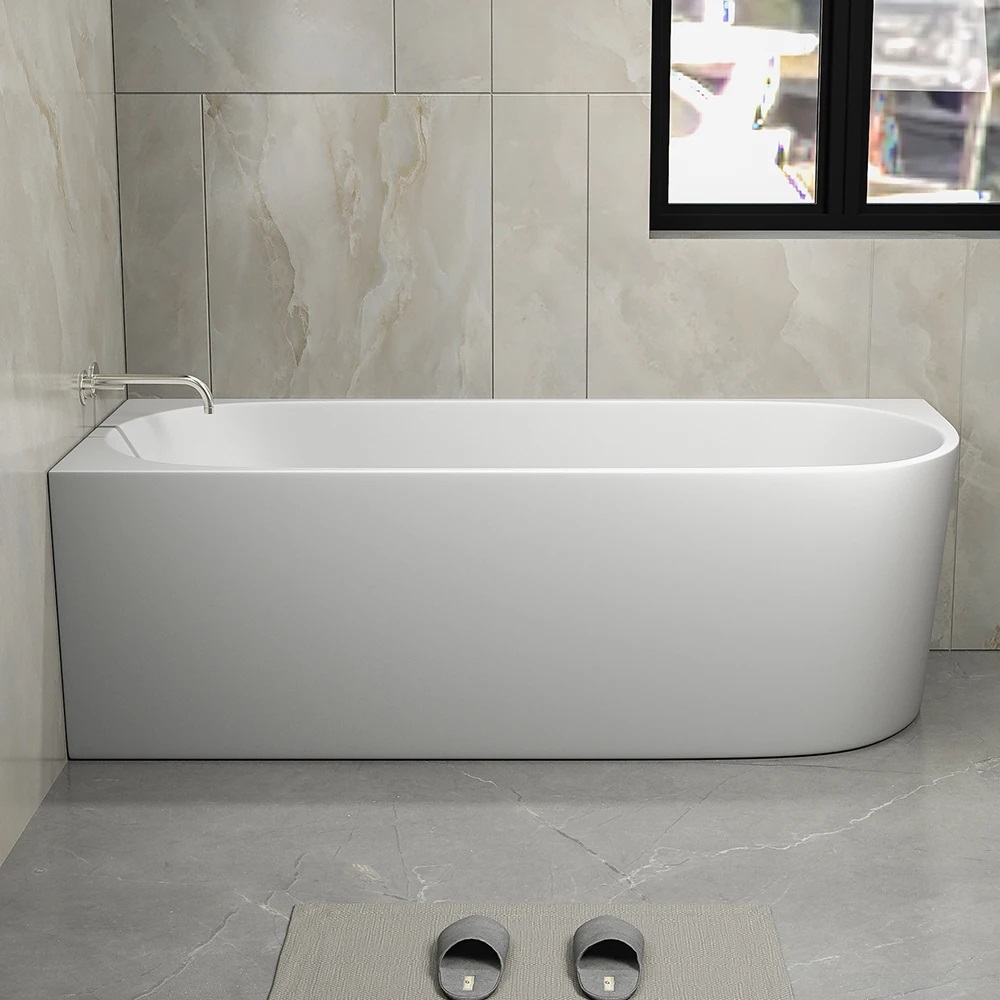 Приставная акриловая ванна Cerutti Spa AMI L без гидромассажа