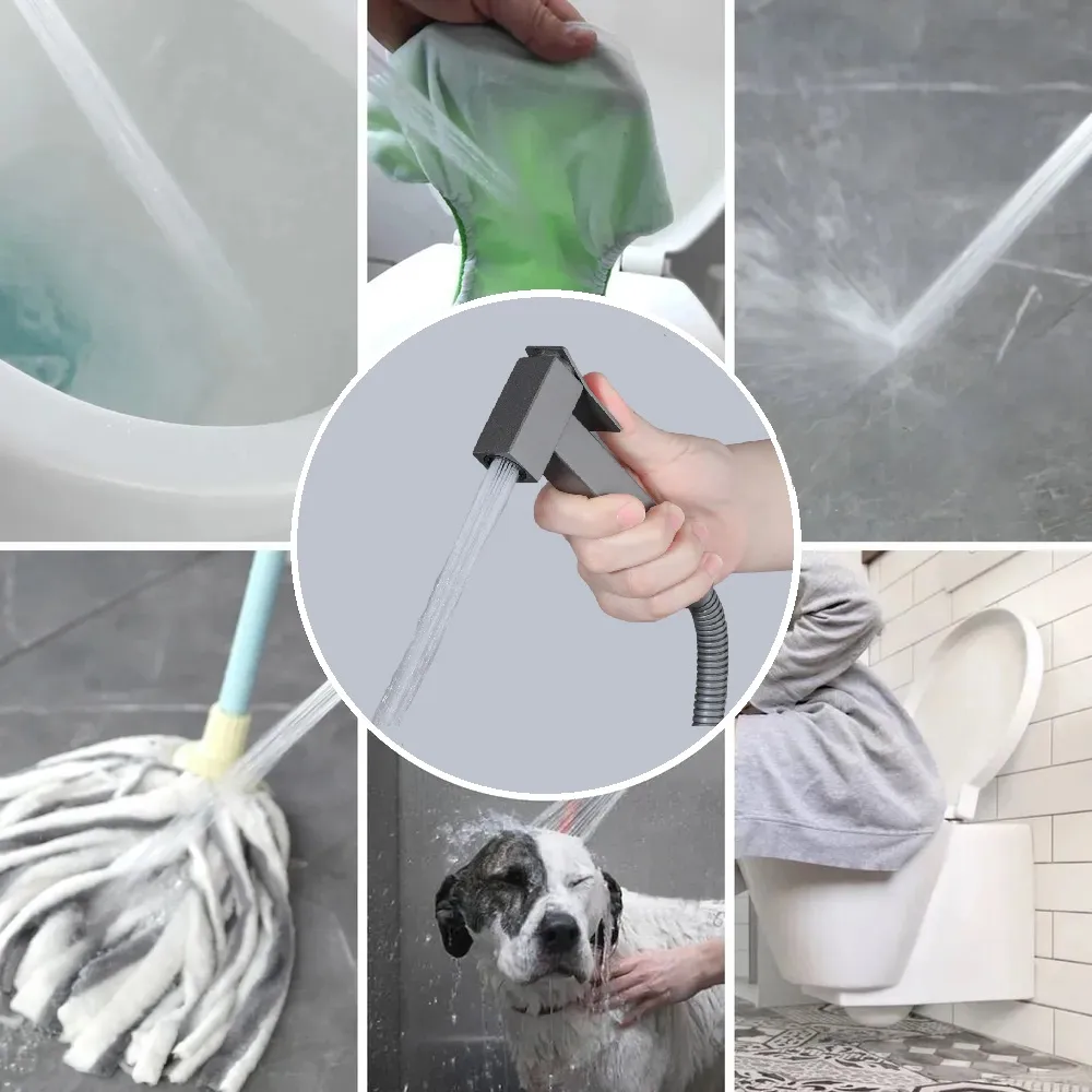 Гигиенический душ BOCH MANN RESIA GR CK-P11GR серый, шланг 120 см