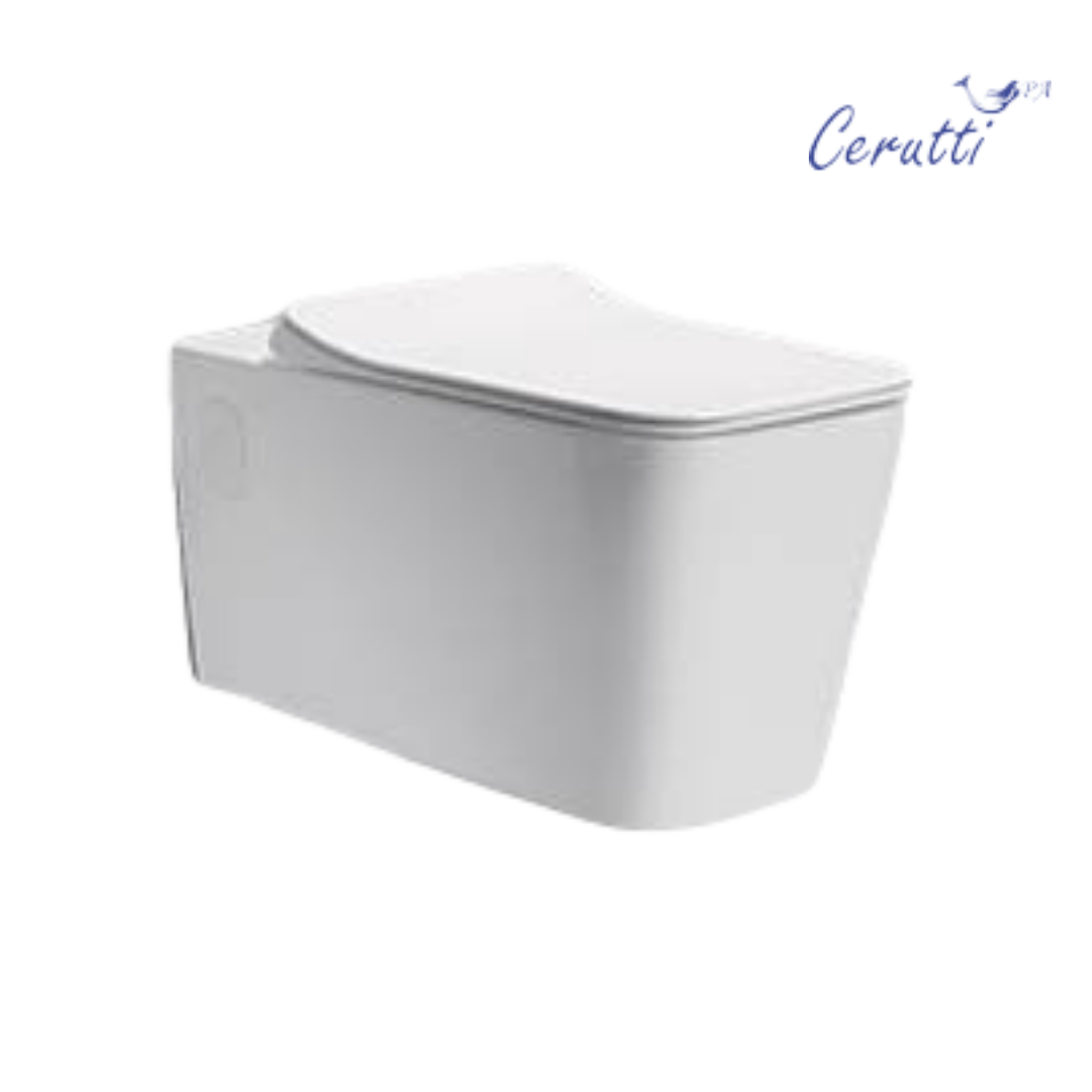 Унитаз подвесной Cerutti SPA MAIELLA Aria MW матовый белый безободковый