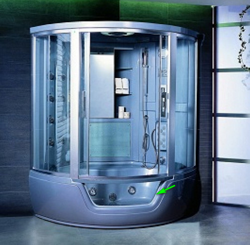 Запчасть Appollo уплотнитель П-образный под стекло ванны