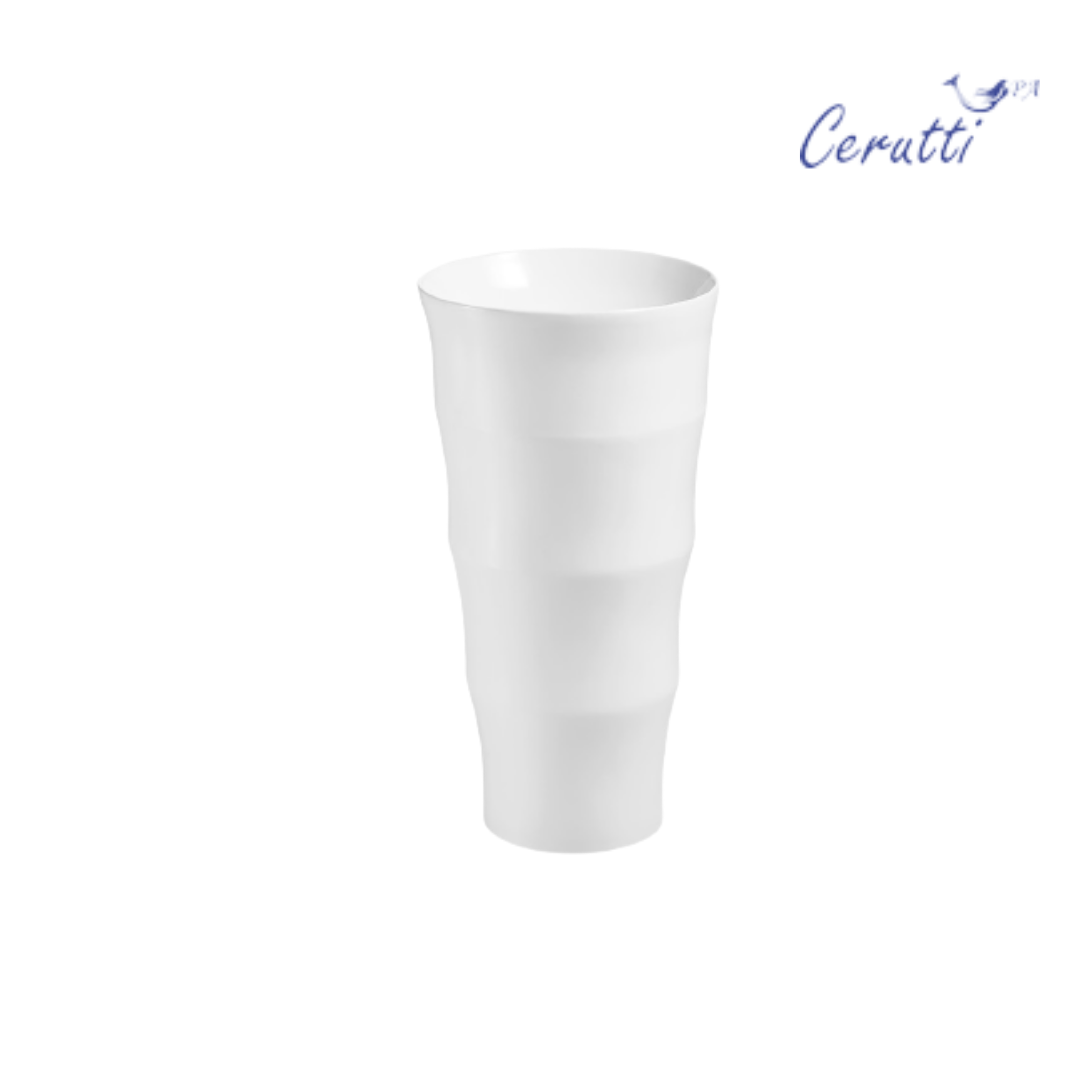 Раковина напольная Ceruttispa Alessia белая, литая с пьедесталом 42х42х83 см