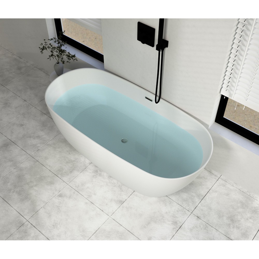 Отдельностоящая акриловая ванна Cerutti Spa dISEO 150 без гидромассажа