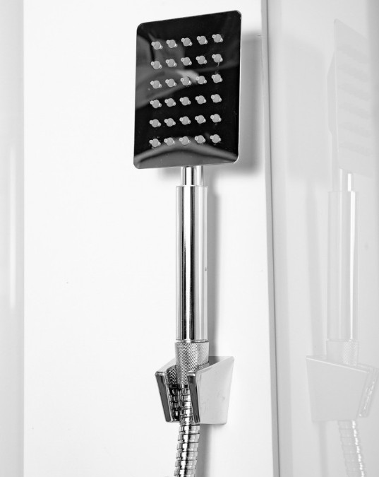 Душевая кабина Ceruttispa MiMi90T тропический душ, угловая, без крыши