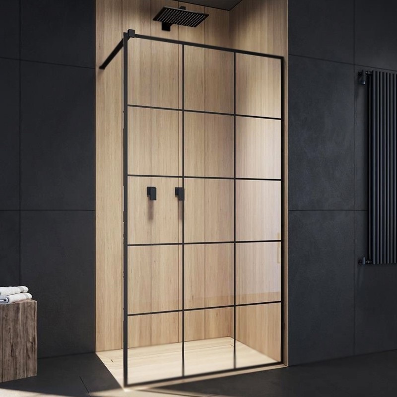 Душевое ограждение Cerutti SPA МУЗА (MUZA) T100, 100х195 см, без поддона