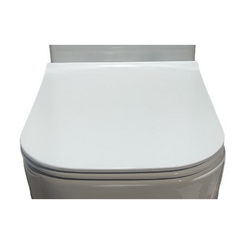 Сиденье для унитаза Ceruttispa CHIKA дюропласт с микролифтом и креплениями