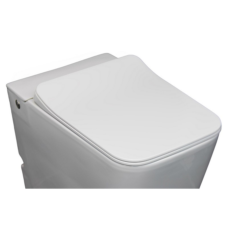 Сиденье для унитаза Ceruttispa DISGRAZIA Pulse, DISGRAZIA Aria Pulse дюропласт с микролифтом и креплениями