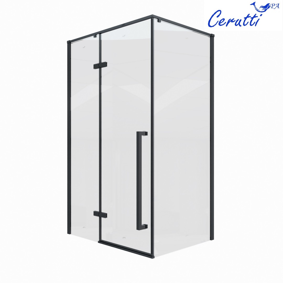 Душевое ограждение Cerutti SPA C1A, 120х90 см, без поддона, стекло 8 мм