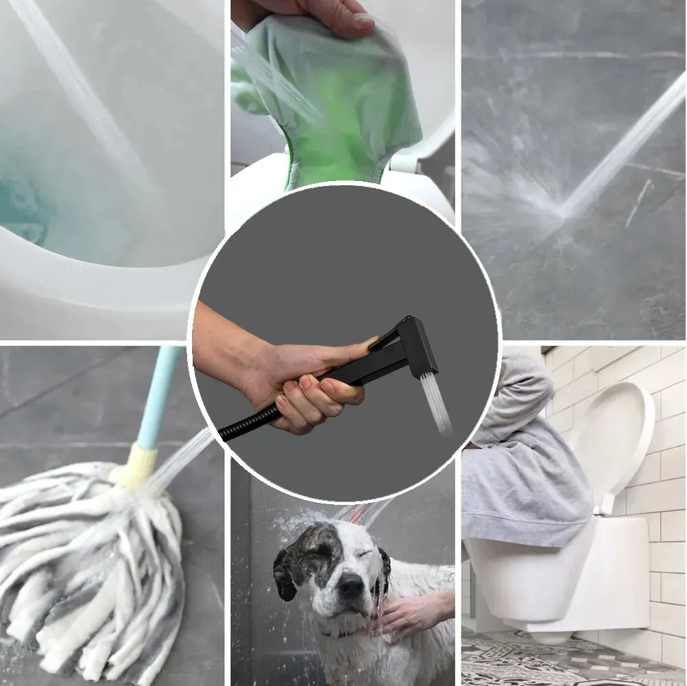 Варианты применения гигиенического душа.