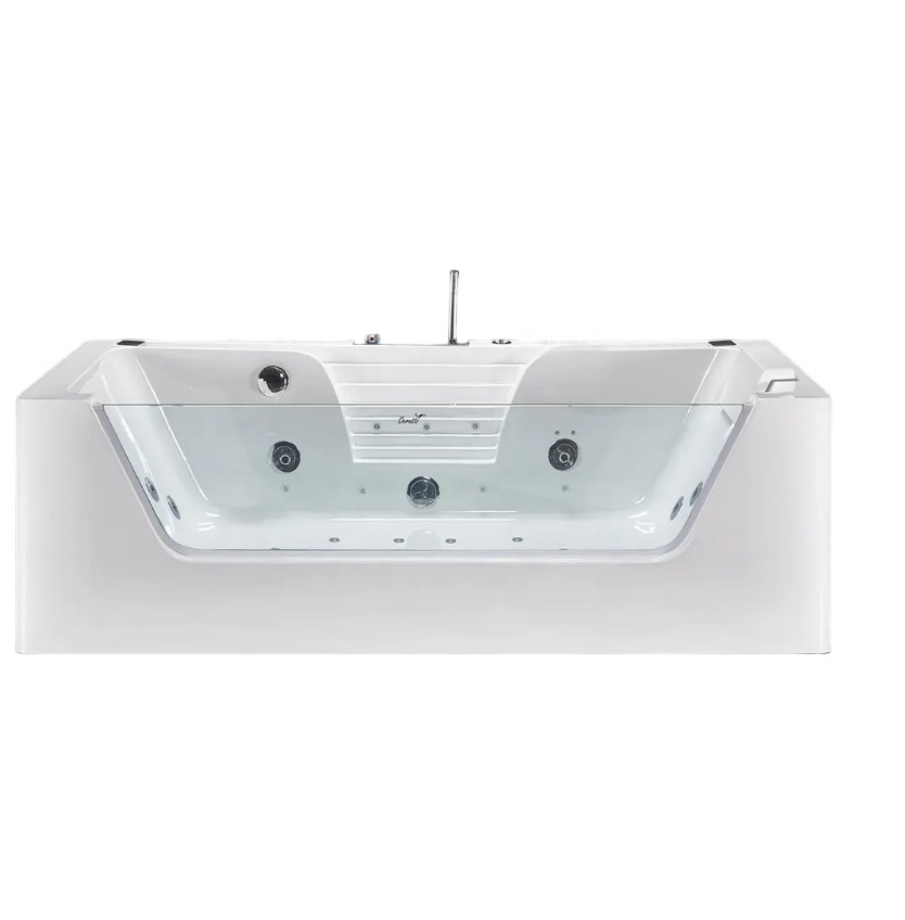 Гидромассажная ванна Ceruttispa C-477-18A (180х85 см), с  аэромассажем и цветной подсветкой