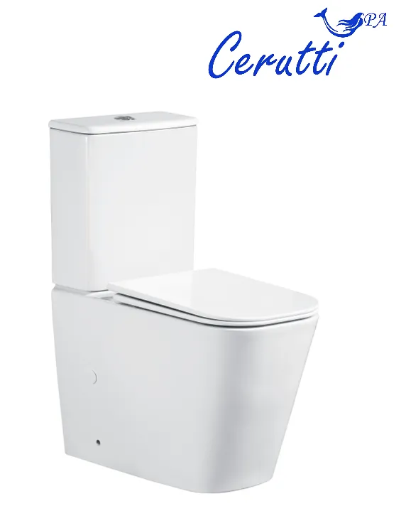 Унитаз компакт Ceruttispa MANLIO Tornado CT10618 (630х350х805) безободковый с микролифтом и быстросъемным сиденьем