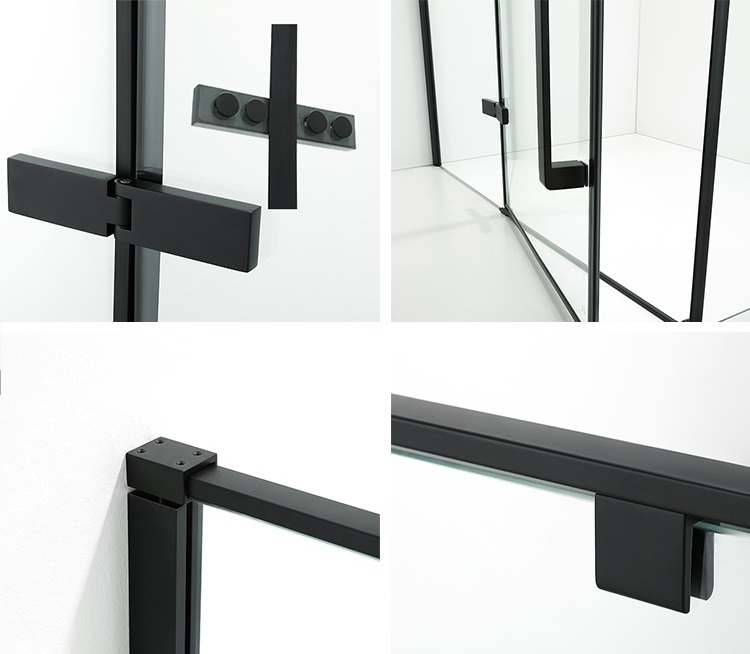 Душевое ограждение Cerutti SPA C1A, 120х90 см, без поддона, стекло 8 мм