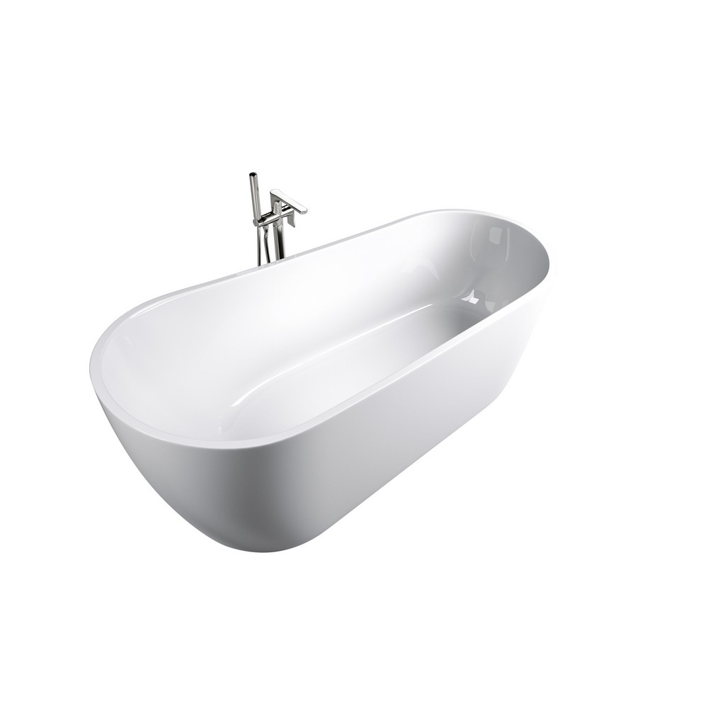 Отдельностоящая акриловая ванна Cerutti SPA Viva 9127 без гидромассажа