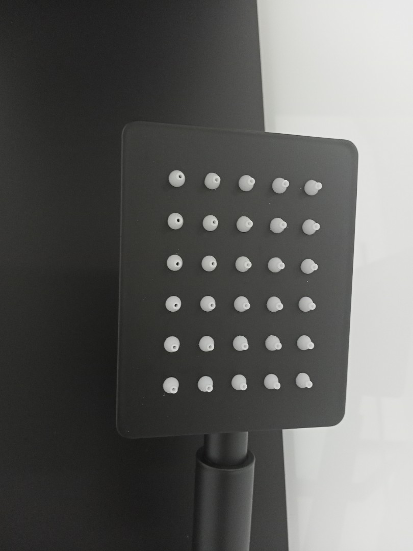 Душевая кабина Ceruttispa Chika 901B тропический душ, угловая, без крыши