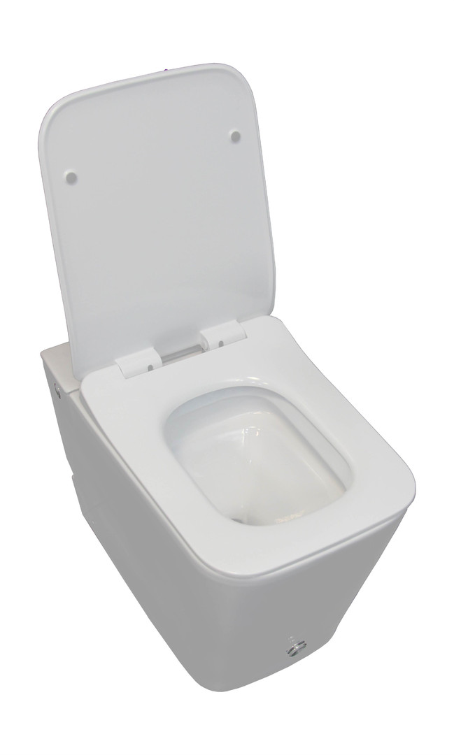 Унитаз приставной импульсный Ceruttispa Disgrazia Pulse CT7269 безободковый