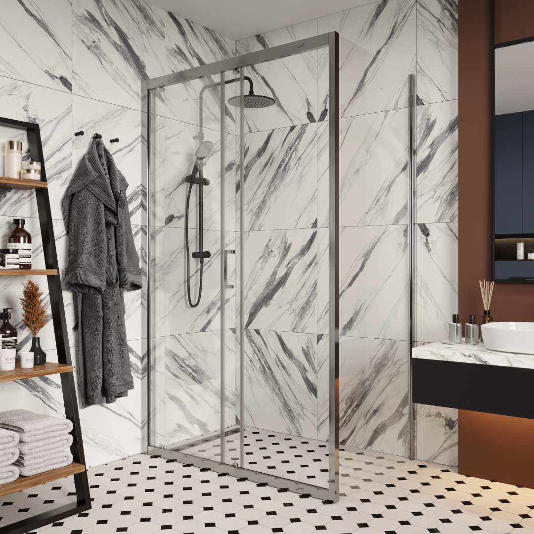 Душевое ограждение Cerutti SPA GLORIA120 (7724), 120х80 см, без поддона