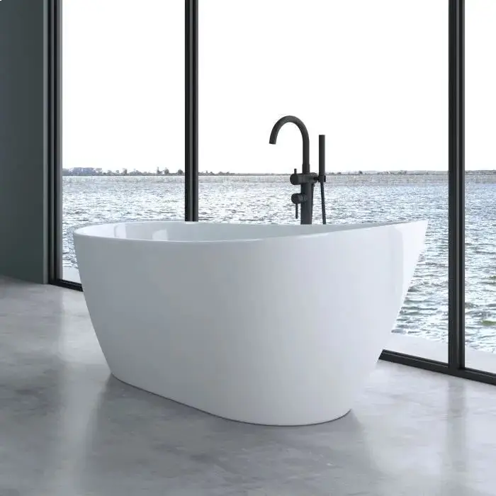 Отдельностоящая акриловая ванна Cerutti SPA Viva 9127 без гидромассажа