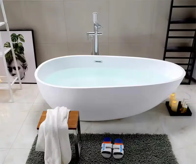 Отдельностоящая акриловая ванна Cerutti SPA MiMi CT9671 без гидромассажа