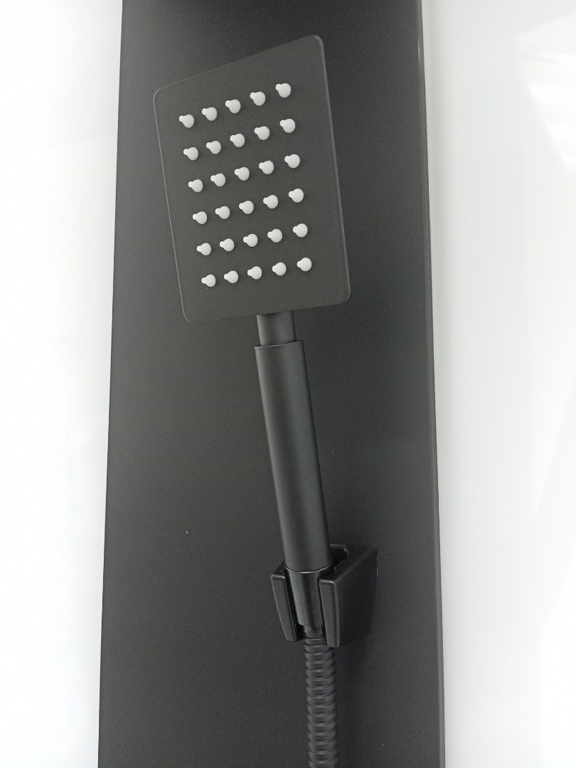 Душевая кабина Ceruttispa Chika 901B тропический душ, угловая, без крыши