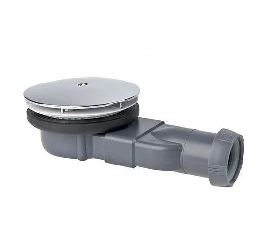 Сифон для низкого поддона Ceruttispa D85мм. под отв. D от 85 до 90мм. с гофрой D40мм. к поддонам Ceruttispa