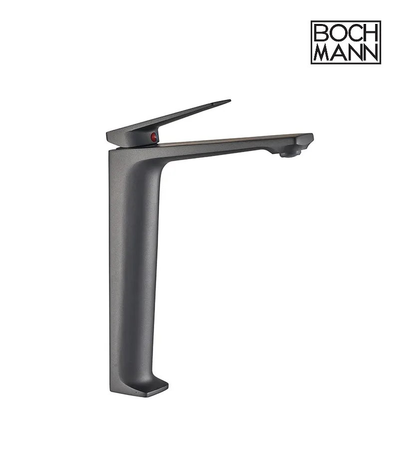 Смеситель для раковины BOCH MANN VIVA XLB BM9135 высокий, черный матовый