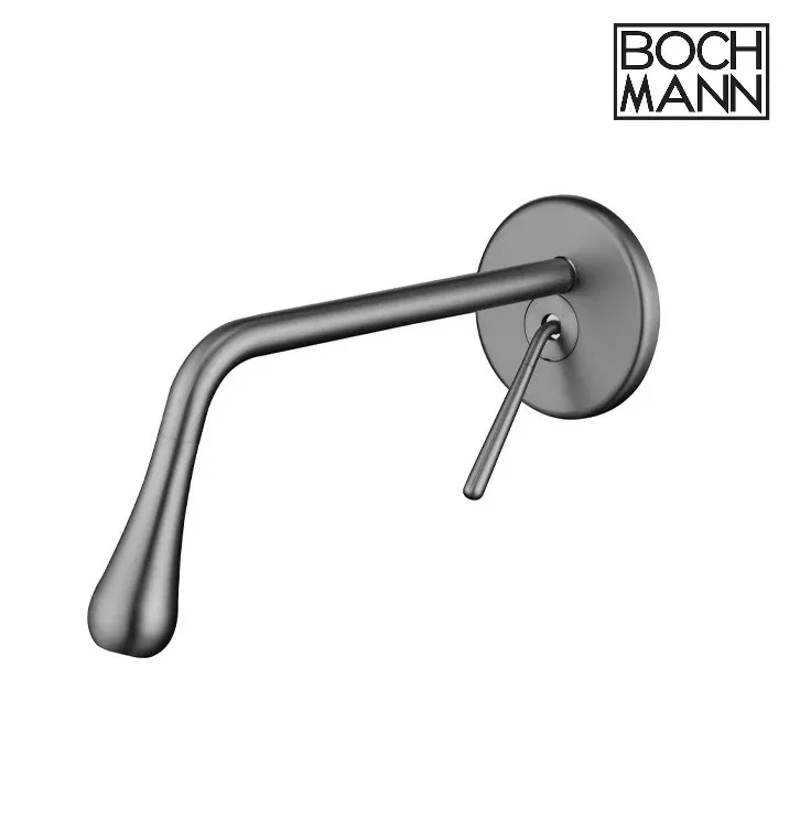 Встраиваемый в стену смеситель для раковины BOCH MANN TROPFEN-BN BM8928 цвет матовый никель