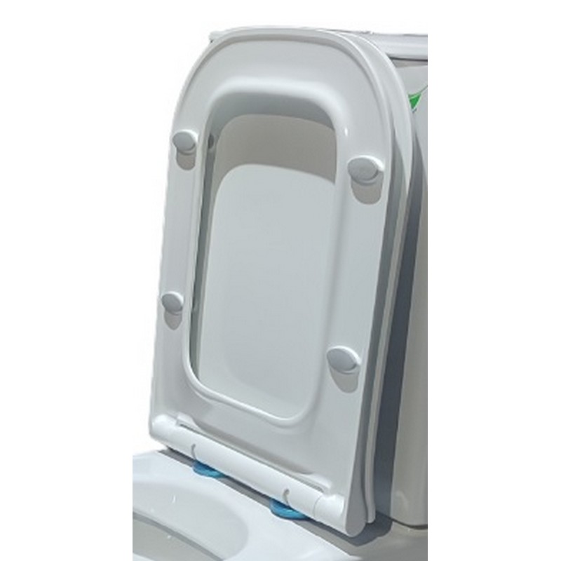 Сиденье для унитаза Ceruttispa CHIKA дюропласт с микролифтом и креплениями