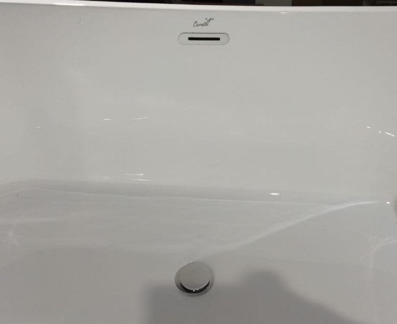 Отдельностоящая акриловая ванна Cerutti SPA MiMi 170II без гидромассажа