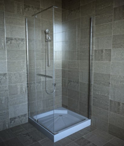 Душевое ограждение Cerutti SPA Mimi ZQ91T 90х90 см, без поддона