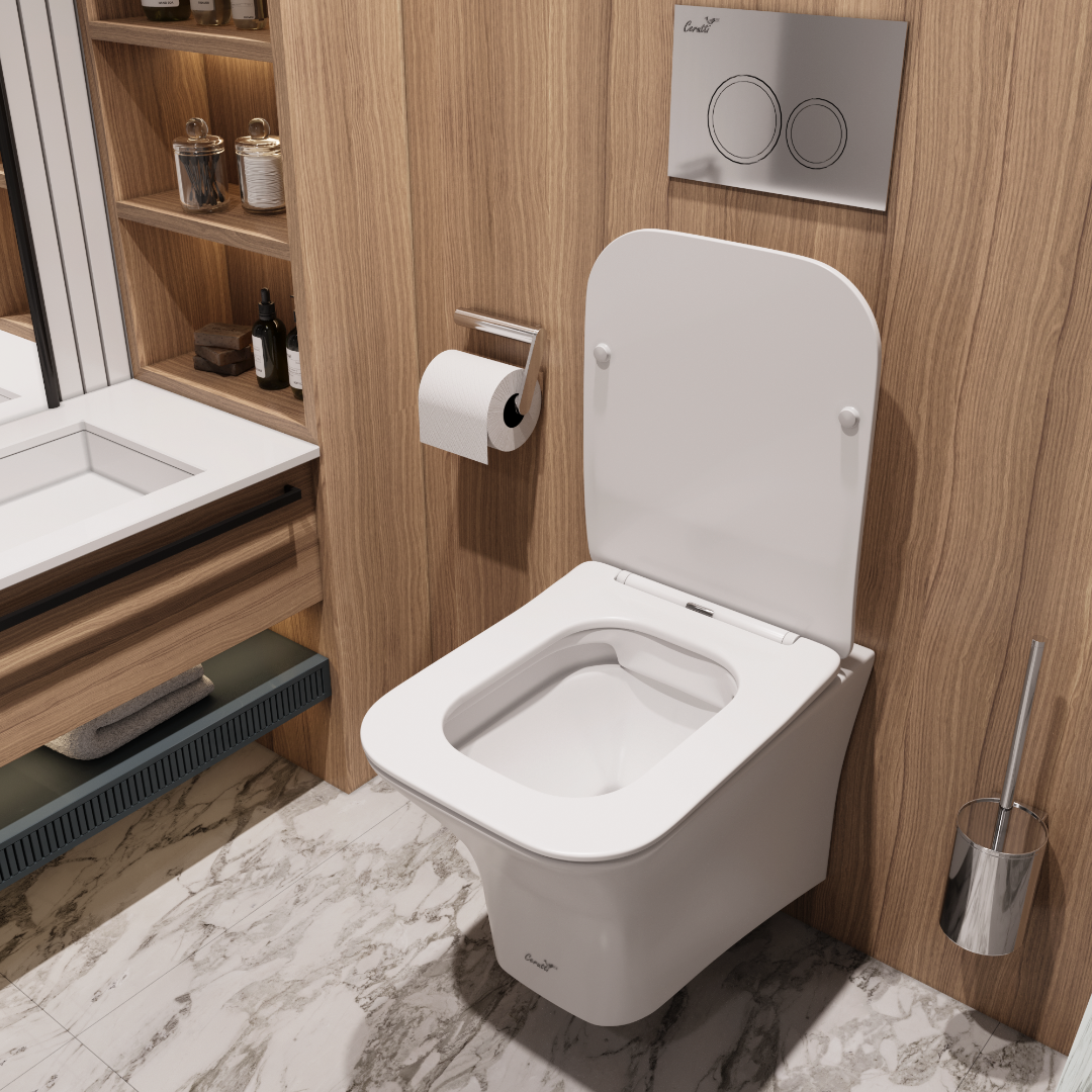 Унитаз подвесной Cerutti SPA VETTORE Aria MW CT9242 белый матовый безободковый