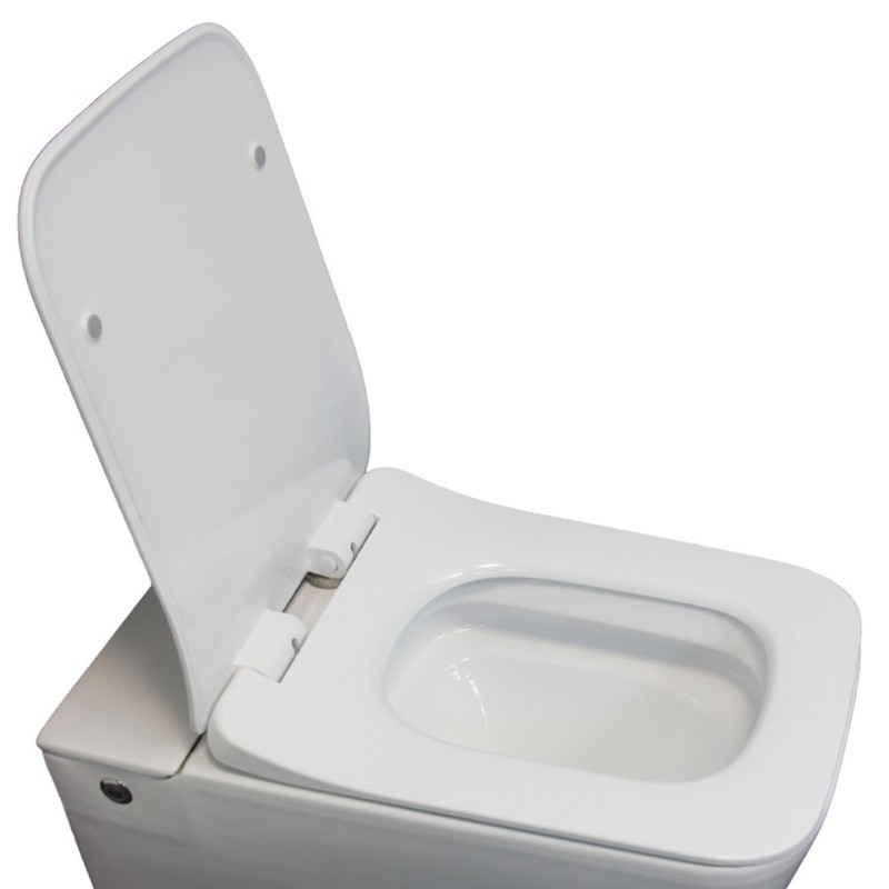 Сиденье для унитаза Ceruttispa DISGRAZIA Pulse, DISGRAZIA Aria Pulse дюропласт с микролифтом и креплениями