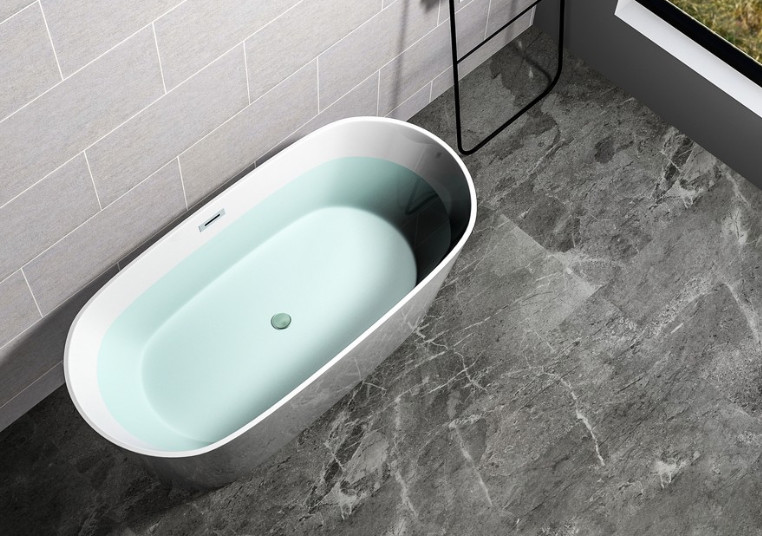 Отдельностоящая акриловая ванна Cerutti SPA Resia 7388 без гидромассажа