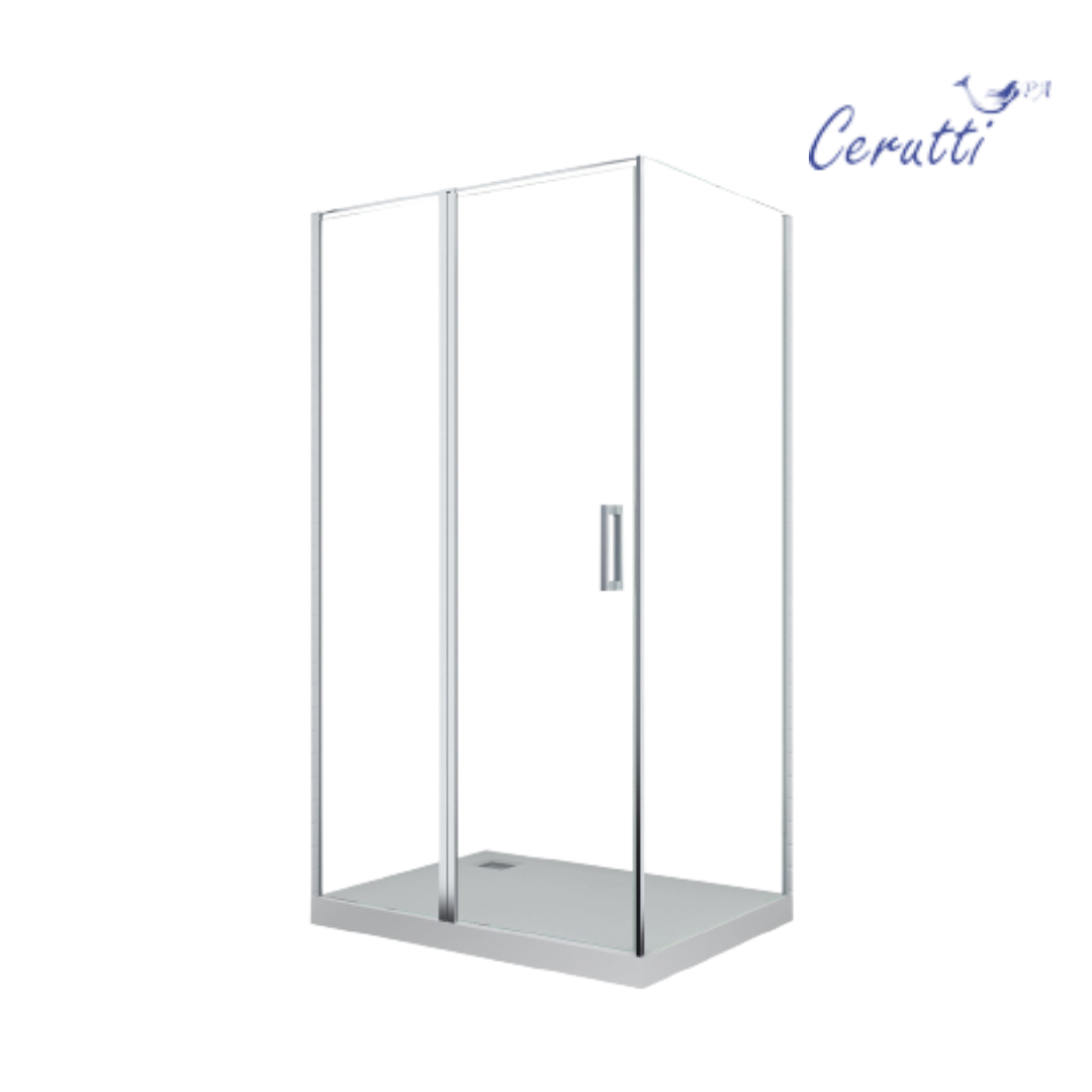 Душевое ограждение Ceruttispa Victoria120, 90х120 см, без поддона