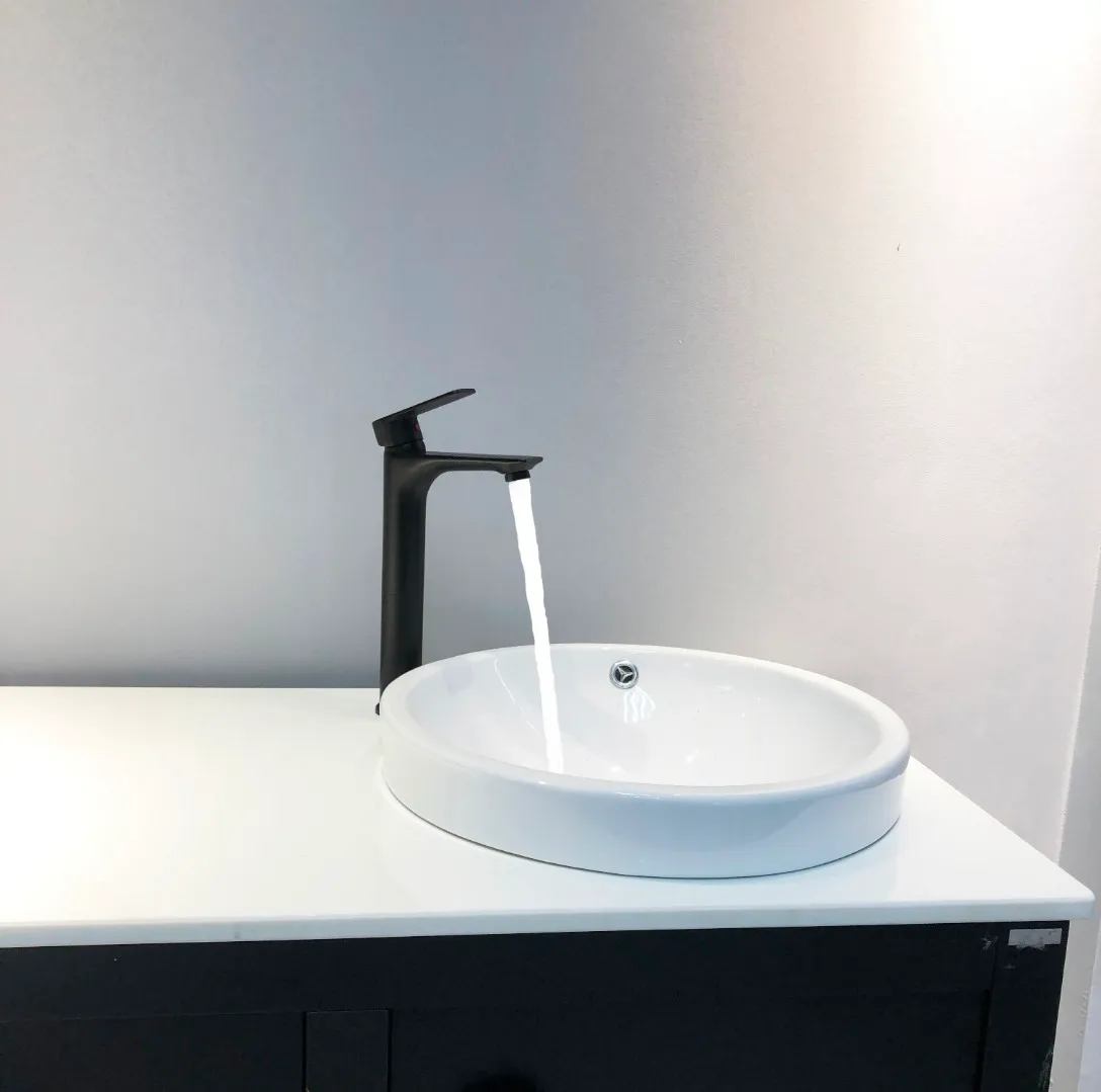 Смеситель для раковины BOCH MANN DORIS XLB BM8599 высокий, цвет ЧЕРНЫЙ