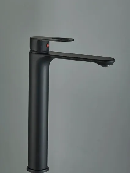 Смеситель для раковины BOCH MANN SANTA XLB BM8597 высокий, цвет ЧЕРНЫЙ