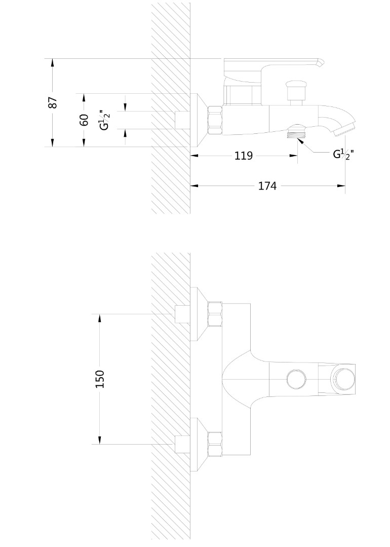 BOCH MANN Серия IDA BM10429 смеситель для ванны со шлангой, донный клапан и смеситель для раковины