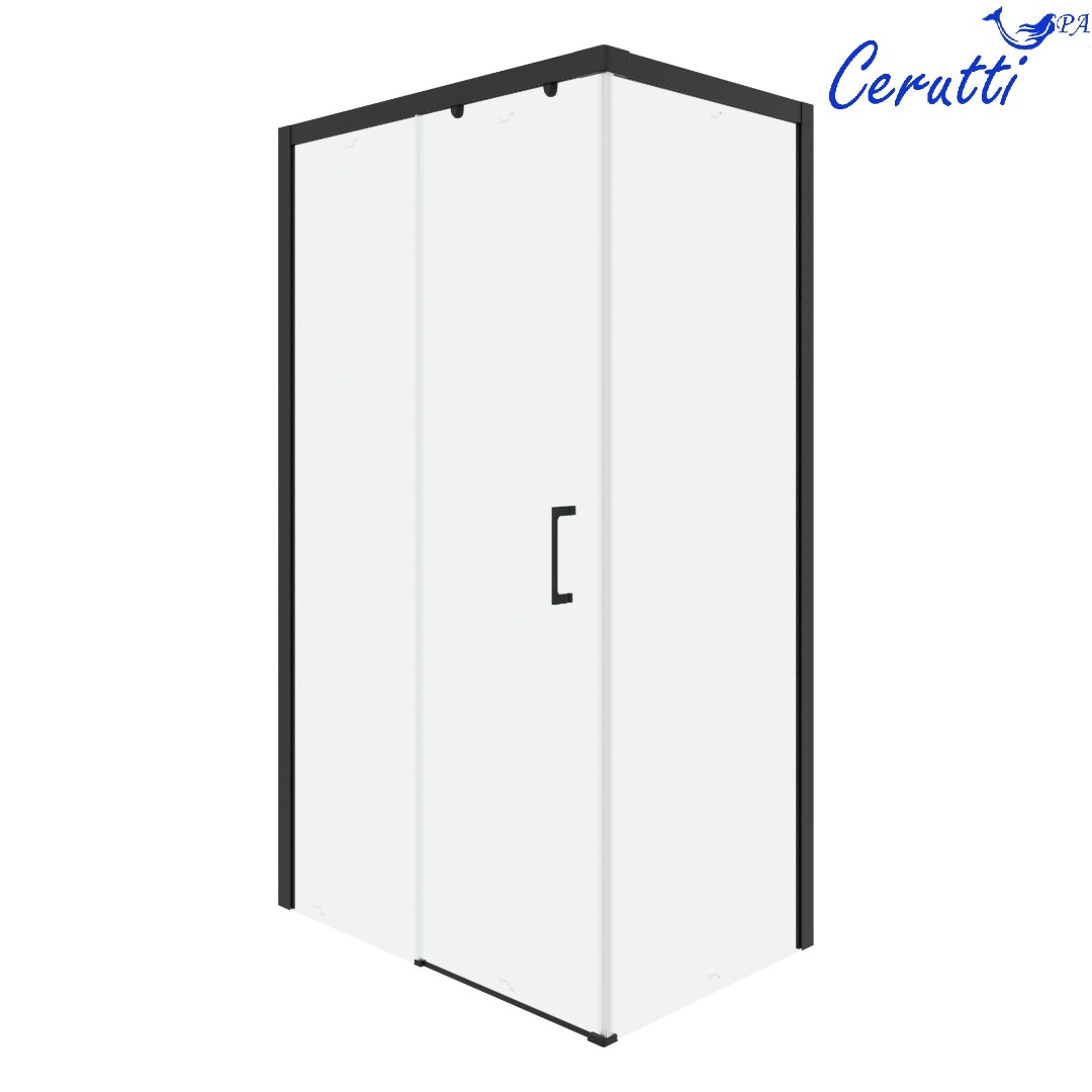 Душевое ограждение Cerutti SPA VITO110B-L, 80х110 см, без поддона