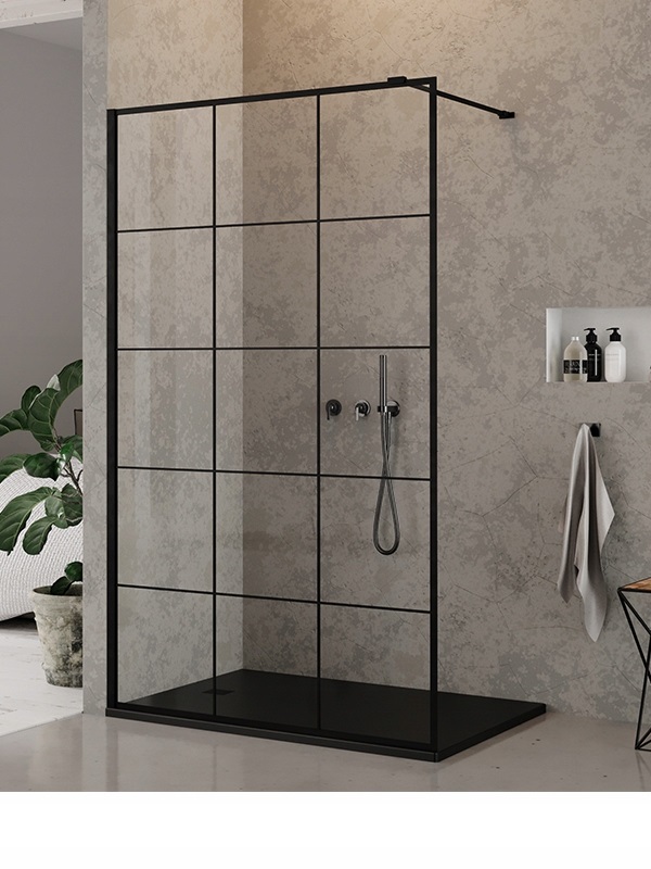 Душевое ограждение Cerutti SPA МУЗА (MUZA) T100, 100х195 см, без поддона