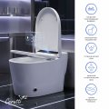 Умный унитаз-биде импульсный Ceruttispa АФРА (AFRA) Smart CT12152 безободковый, электронный, с дистанционным управлением