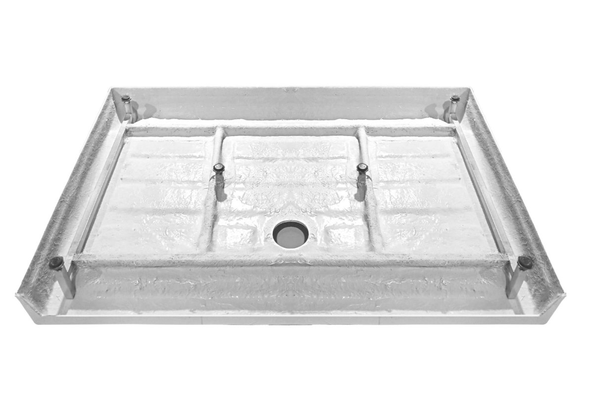 Душевой поддон прямоугольный CeruttiSPA QR121 белый 120х80х12 см