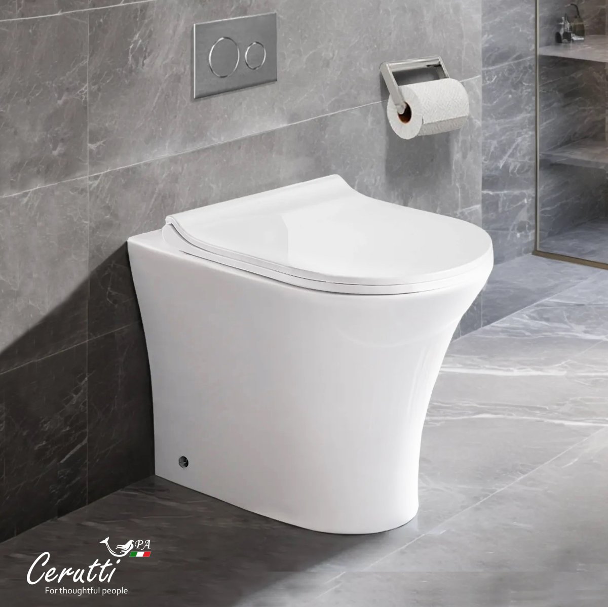 Унитаз приставной CeruttiSPA BERNINA F 7842