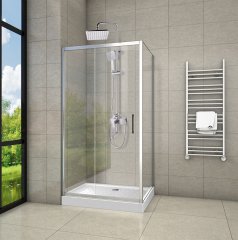 Душевое ограждение Cerutti SPA GLORIA120 (7724), 120х80 см, без поддона