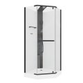 Душевая кабина Ceruttispa Chika 901B тропический душ, угловая, без крыши