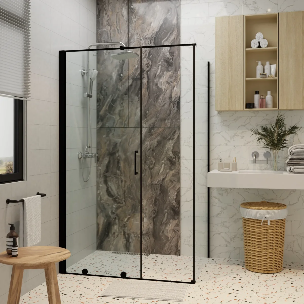 Душевое ограждение Cerutti SPA PREMIATA B 120-8, 120х90 см, без поддона