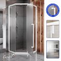 Душевое ограждение Cerutti SPA C3AWF R, 90x90 см, без поддона, матовое стекло 5 мм