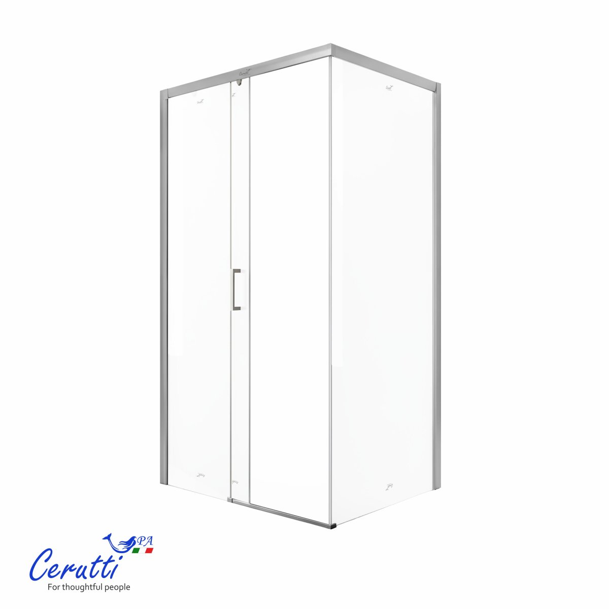 Душевое ограждение Cerutti SPA ВИТО (VITO) 110, 80х110 см, без поддона, 12023