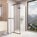 Душевое ограждение Cerutti SPA Ceruttispa МИМИ (MIMI) ZQ91BF (90x90x195), без поддона, матовое стекло 6 мм