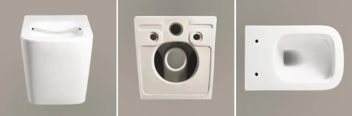 Унитаз подвесной CeruttiSPA MAIELLA Aria PP безободковый белый, 49х34х36 см