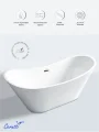 Отдельностоящая акриловая ванна Cerutti Spa NEMI 170II без гидромассажа