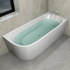 Приставная акриловая ванна Cerutti Spa AMI R без гидромассажа